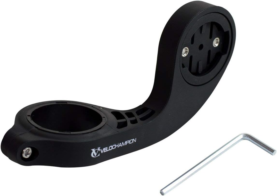 VeloChampion Out Front Bike Handlebar Mount Compatible with Garmin 130/530/540/820/830/840/1030/1040 and Edge Explore