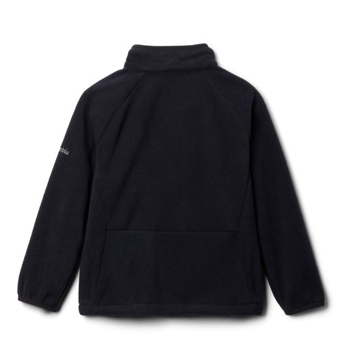 Columbia Youth Unisex Fast Trek IV Fleece Full Zip, Black, Small