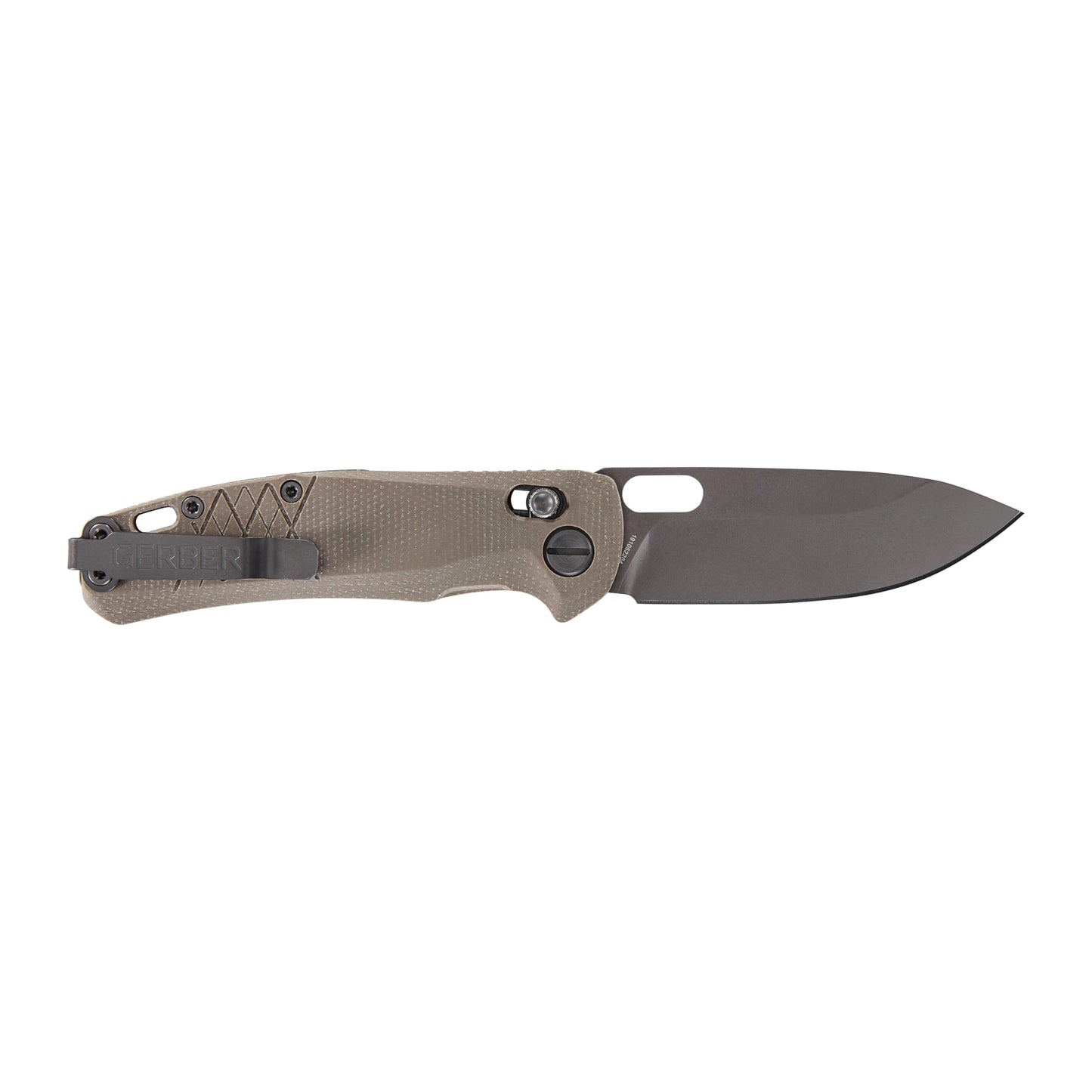 Gerber Gear Scout Pocket Knife - 3.2" Plain Edge Blade Folding Knife - EDC Gear and Equipment - Micarta