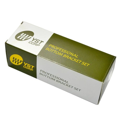 YST BMX American Sealed Bearing 127mm Bike Bottom Bracket, Black, YT2890