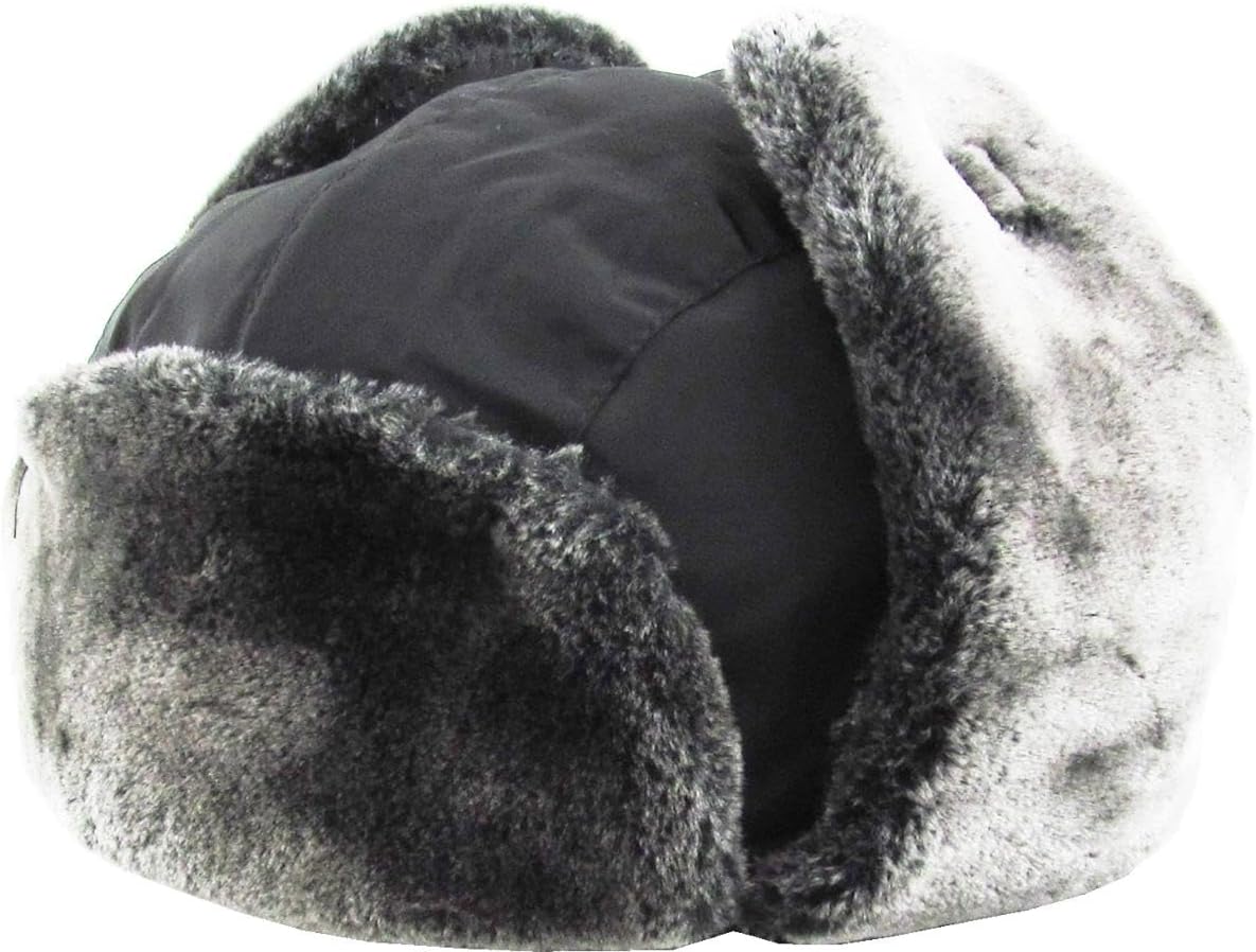 Hi Viz Trapper Warm Workwear Cold Windproof Winter Aviator Trooper Hunting Hat Ushanka Bike
