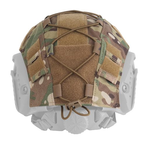 Helmet Cover Cloth,Adjustable Dial Suspension System Chin Strap Tactical Helmet Retention System Chin Strap and Airsoft Helmet Padding Kit Universal EVA Foam Pads Set (TAN)