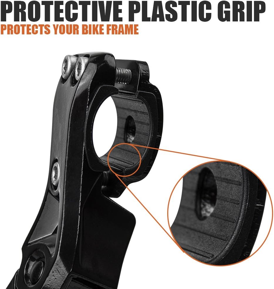 Adjustable BV Rear Bike Stand for 24"-28" Bikes - 8 Height Levels, Non-Slip Foot, Weather-Resistant Aluminum Alloy