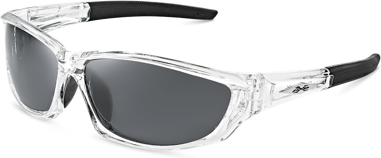 Polarized Sports Sunglasses for Men - UV400 Baseball, Running, Cycling & Golf