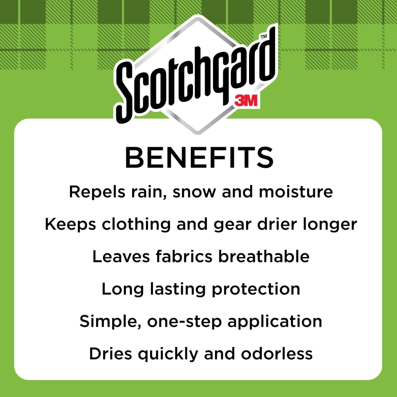 Scotchgard Outdoor Water Shield, Repels Water, Ideal For Outerwear, Tents, Backpacks, Canvas, Polyester And Nylon, 10.5 Ounce Can