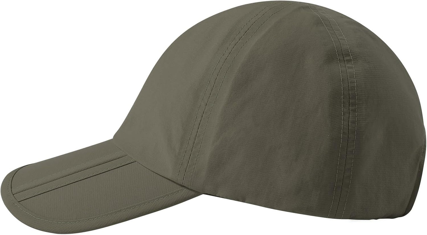 Waterproof Quick-Drying Outdoor Hat for Men & Women - Collapsible Sun & Rain Protection