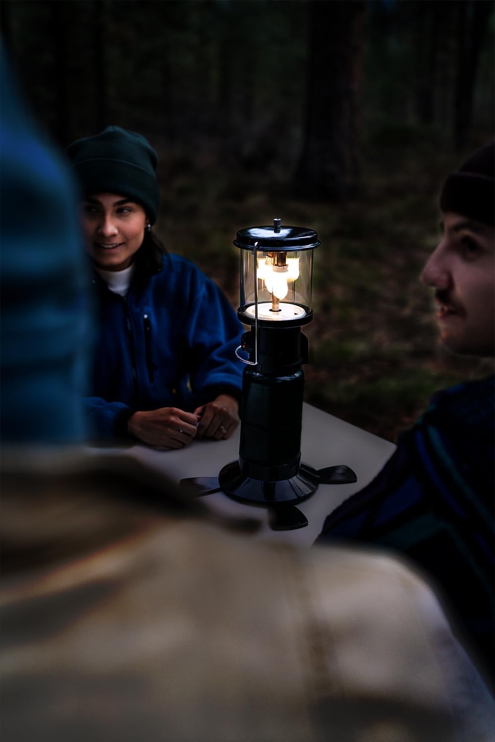 Stansport Compact Single Mantle Propane Lantern (172), Black