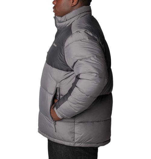 Columbia Men's Pike Lake II Jacket, 2024 City Grey/Shark, X-Large Tall