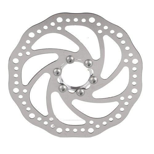 Ymiko 160 mm disc Brake Rotor 48mm Freewheel Threaded hubs Disk Flange and Spare Parts 160mm 6 Bolt Floating Brakes Alloy 31.8 for rt26