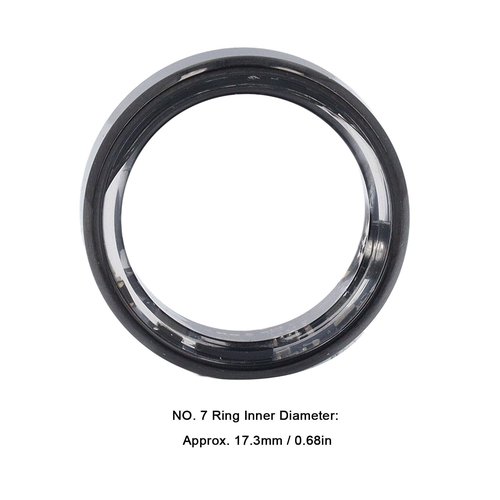 Depisuta Smart Ring Health, IP68 Bluetooth Smart Health Ring Fitness Sleep, 7 Days Battery Life Rechargeable Fitness Rings Pedometer for Men Women