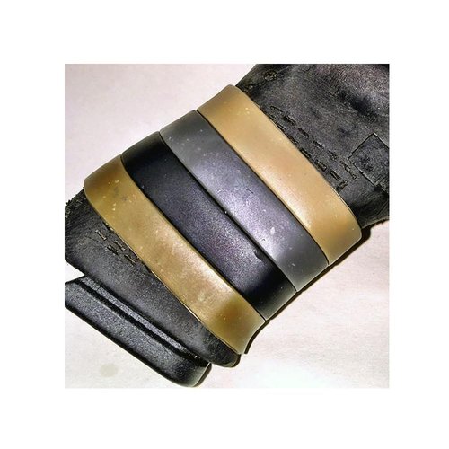 Sheriff of Baghdad Tactical Bag Accessories | Traditional Combat Rubber Bands | Durable, Heat-Resistant, and Versatile | Heavy Duty Sling Retention Bands for Outdoor Gear, Coyote Brown, 18 Pack