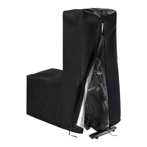 Elliptical Cover 420D Oxford Fabric Gym Dust Cover 55'' x 25'' x 65'' Elliptical Cover Home Elliptical Exercise Machine Cover
