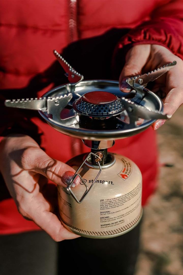 Stansport Single Burner Outdoor Portable Camping Stove