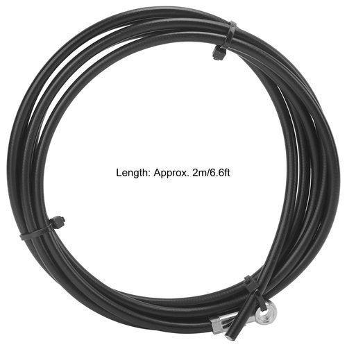 Plplaaoo 2M Hydraulic Disc Brake Hose for MAGURA MT4/MT4E/MT5 – Bicycle Brake Oil Tube with Connection Insert & Olive Connector, Durable Rubber Bike Brake Line for Road and Mountain Bikes