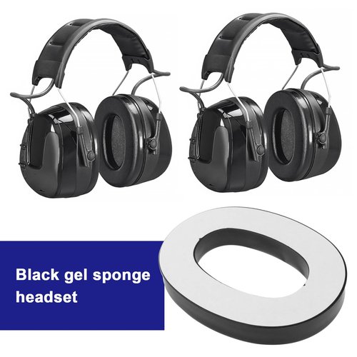 Create idea 1 Pair of Ear Pads Cool Gel Earmuffs Ear Protection Pad Noise Cancelling Ear Cover Compatible with 3M WorkTunes Connect Peltor/Tactical 100/300/500