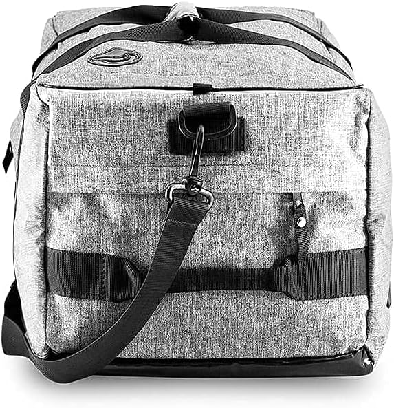Skunk Hybrid Backpack/Duffle Gray - Smell Proof - Water Resistant US Patent Number D819327