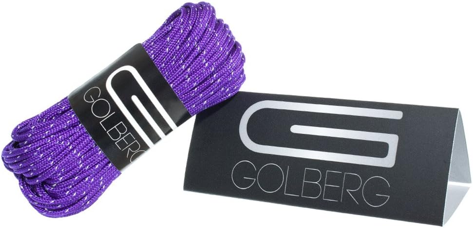 GOLBERG G 1.8mm Fluorescent Reflective 95lb Paracord – 20 Meters – Perfect for Guyline, Tent Rope, Camping, Hiking – (Reflective Neon Turquoise/Scarlet Red)