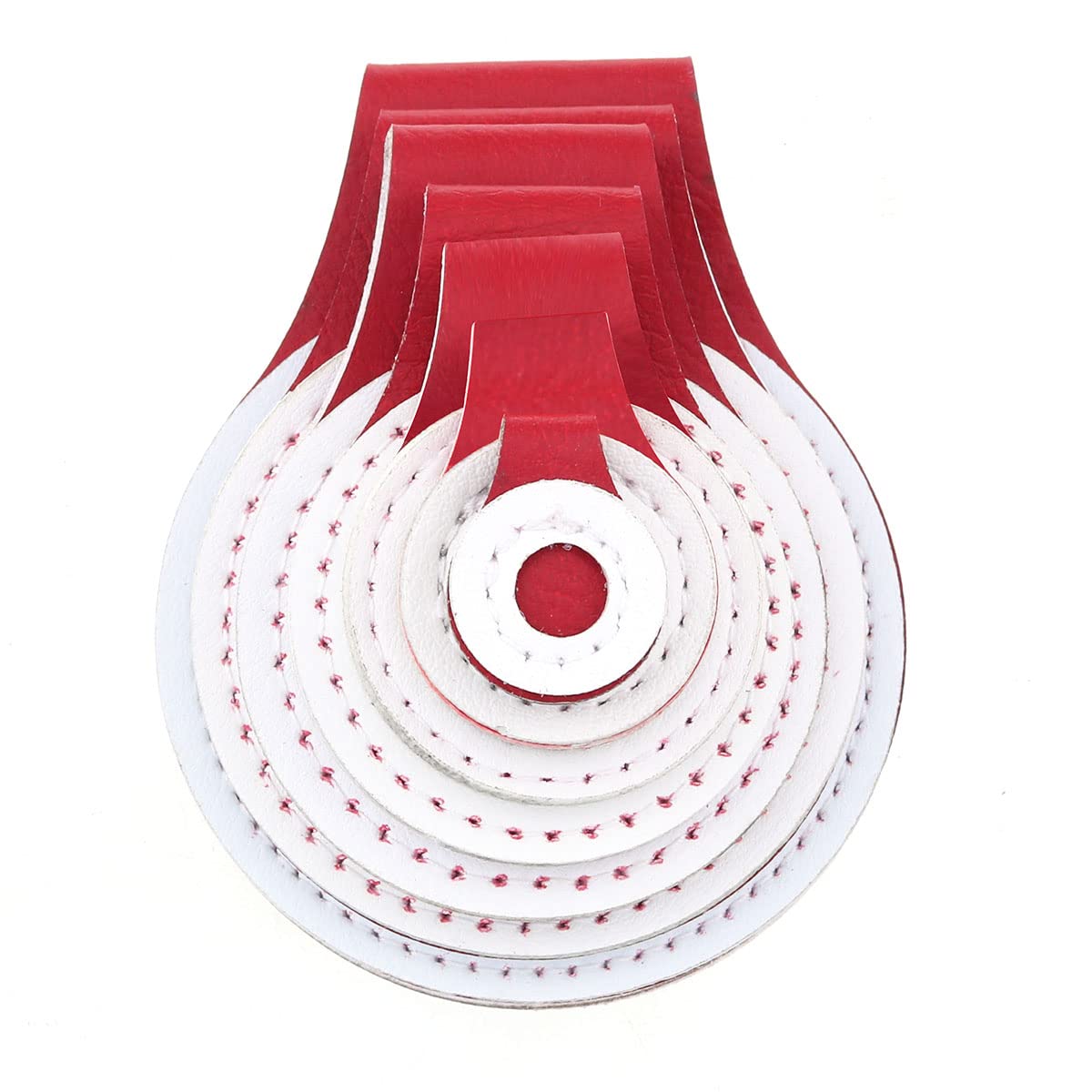 ITROLLE 2-8cm 7pcs/Pack Competitive Game Bulls Target Practice Fabric Pad Airsoft Slingshot Foldable Target Catch Box Set for Adult Shooting Outdoor Hunting Accessories