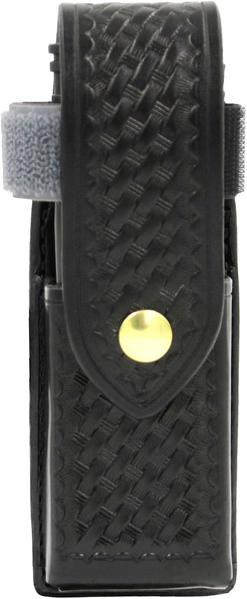 Aker Leather Products Tourniquet Pouch Aker Leather 525 Tourniquet Pouch, Basketweave, Black (Loop not included)