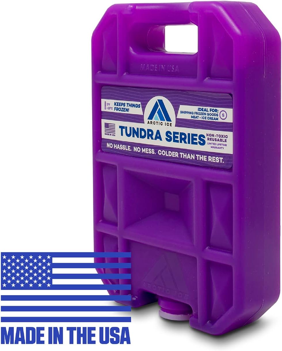 Arctic Ice Tundra Series Reusable Ice Pack - Long-Lasting 5°F Cooling for Coolers
