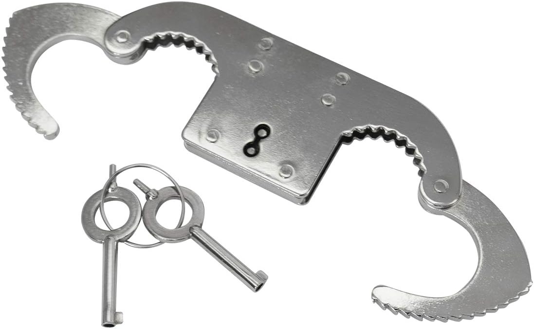 Rothco Steel/Nickel Plated Thumbcuffs