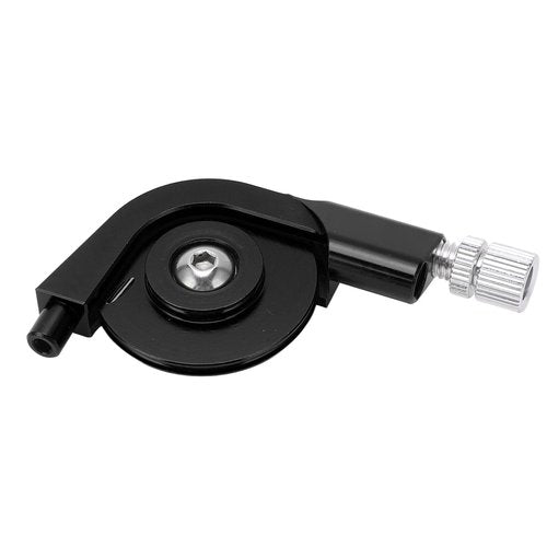 Lwuey V Brake Stroke Converter, Folding Bike V Brake Tension Adapter Brake Cable Aluminum Alloy CNC Machining Caliper Regulator Tensioning Adjust Gear Modification Tool for Road Cycling(Black)
