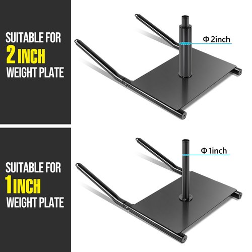 PLAYAPUT Weight Sled, Workout Sled, Adjustable Shoulder Straps Weight Sleds for Training,Sled Push Gym Equipment for Strength, Power, Speed Training Suitable for 1" & 2" Weight Plate