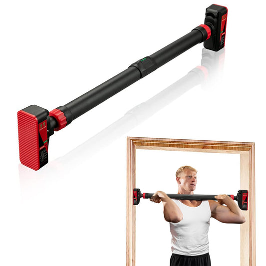 GarveeLife Adjustable Pull Up Bar - Strength Training Doorway Pull-Up Bar, Max Load 440 Lbs