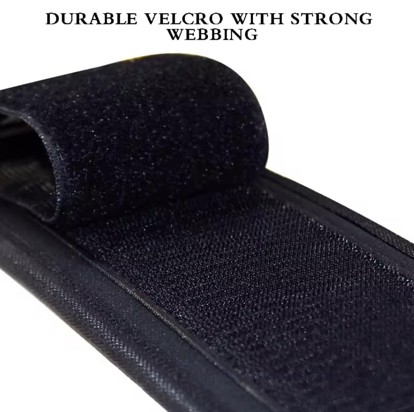 Generic Weight Lifting Belt, Gym Strap, Exercise black belt, Workout belt, Powerlifting belt, Adjustable weightlifting belt for men and women, Bodybuilding belt, Deadlift, (Nylon), Medium