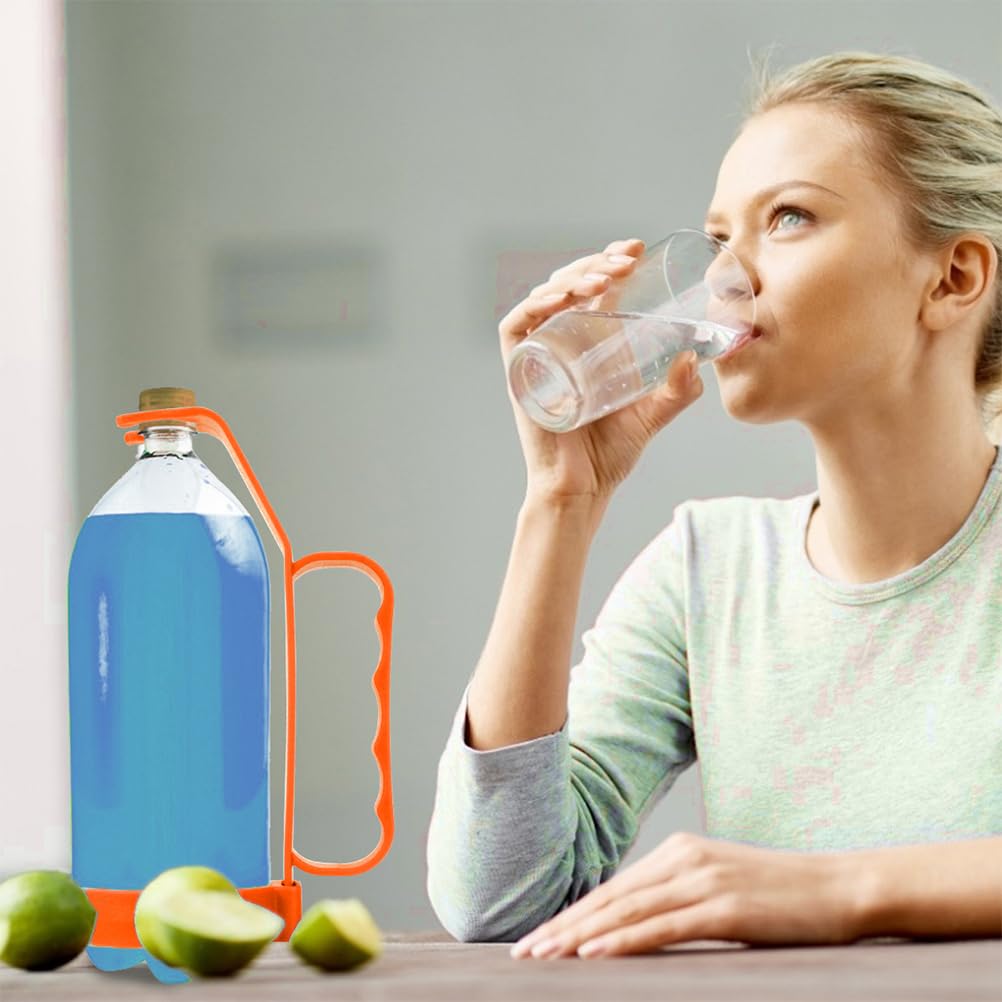 Garneck Handle Soda Cola Drinkeware Bottle Handle Creative Cola Grab Handle Plastic Bottled Beverage Handle Drink Bottle Carrier Handle Drinks Grab Handle Drink Bottle Holder