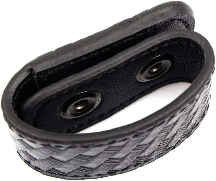 ROCOTACTICAL Double Snap Belt Keepers, Duty Keepers Fit 2.25" Duty Belt, 4-Pack