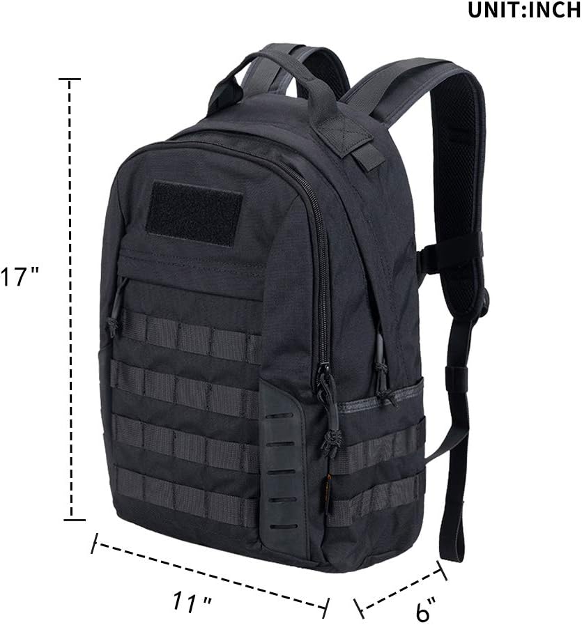 EXCELLENT ELITE SPANKER Military Tactical Backpack 18L Molle Backpacks Army Assault Survival Rucksack Pack (RGN)