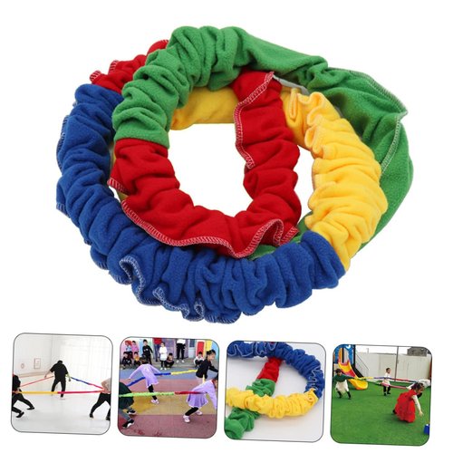 BESPORTBLE Rally Ring Kindergarten Stretchy Band Outdoor Stretchy Band Pe Equipment for Elementary School Pe Equipment for School Kids Outdoor Games Elasticity Sports Equipment Child Flannel