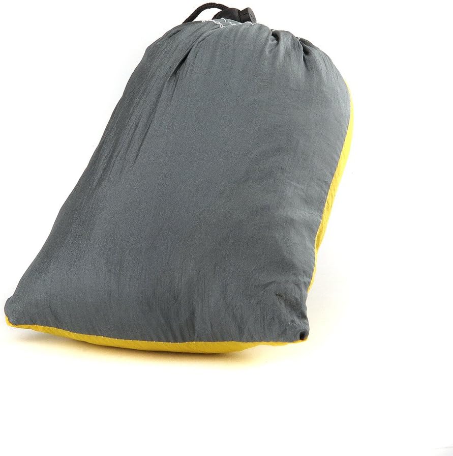 Portable Nylon Fabric Travel Camping Hammock Light Blue/Blue