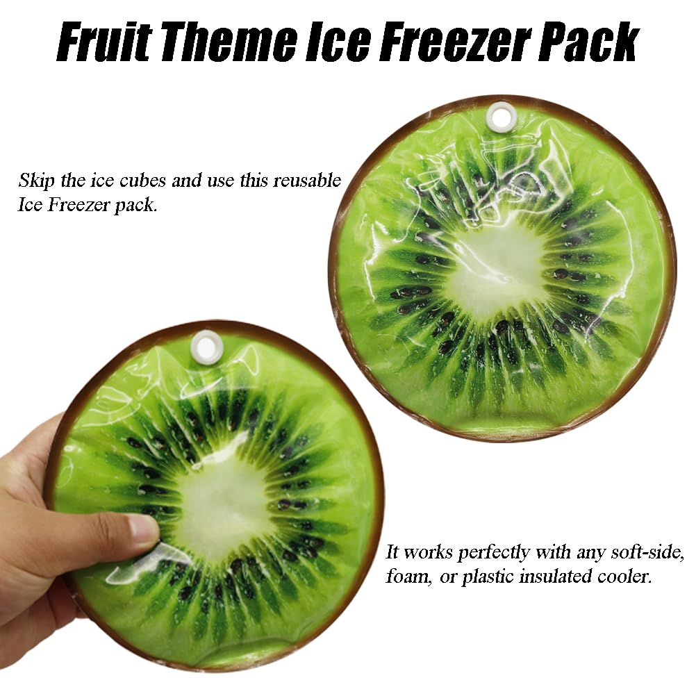 (4PCS) I Freezer Packs for Kids,Gel Ice PackReusable Hot and Cold Gel Ice Packs for Injuries, Ice Pack, Reusable Freezer Packs Long Lastingce Packs Cooler Lunchbox, Ice Pack for Camping,