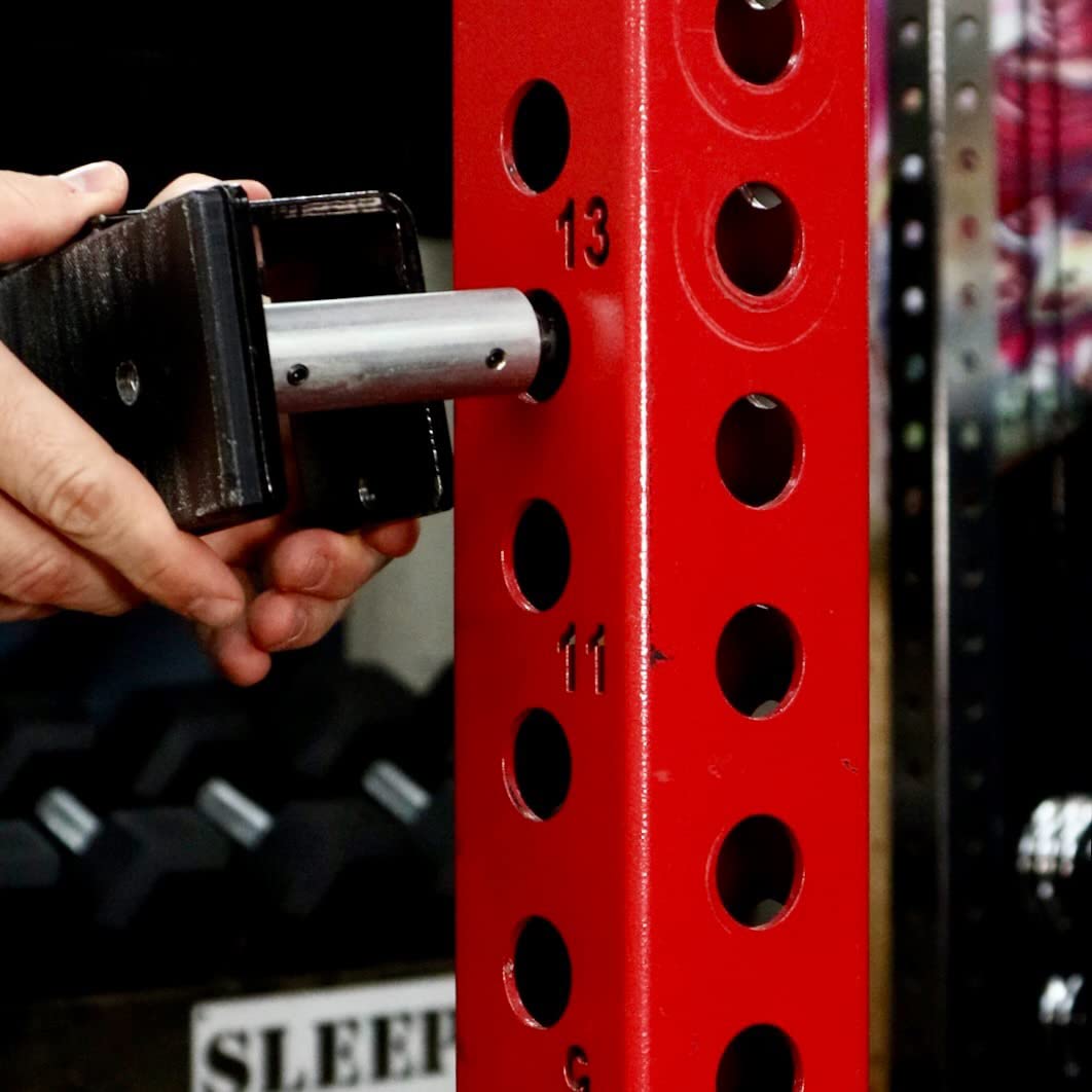 F&F STEEL Power Rack Attachment Pin Adapter Sleeve - 5/8" to 1" - Universal Fitment on Standard 2"x2", 3"x2", and 3"x3" Power Racks, Cages, & Rigs