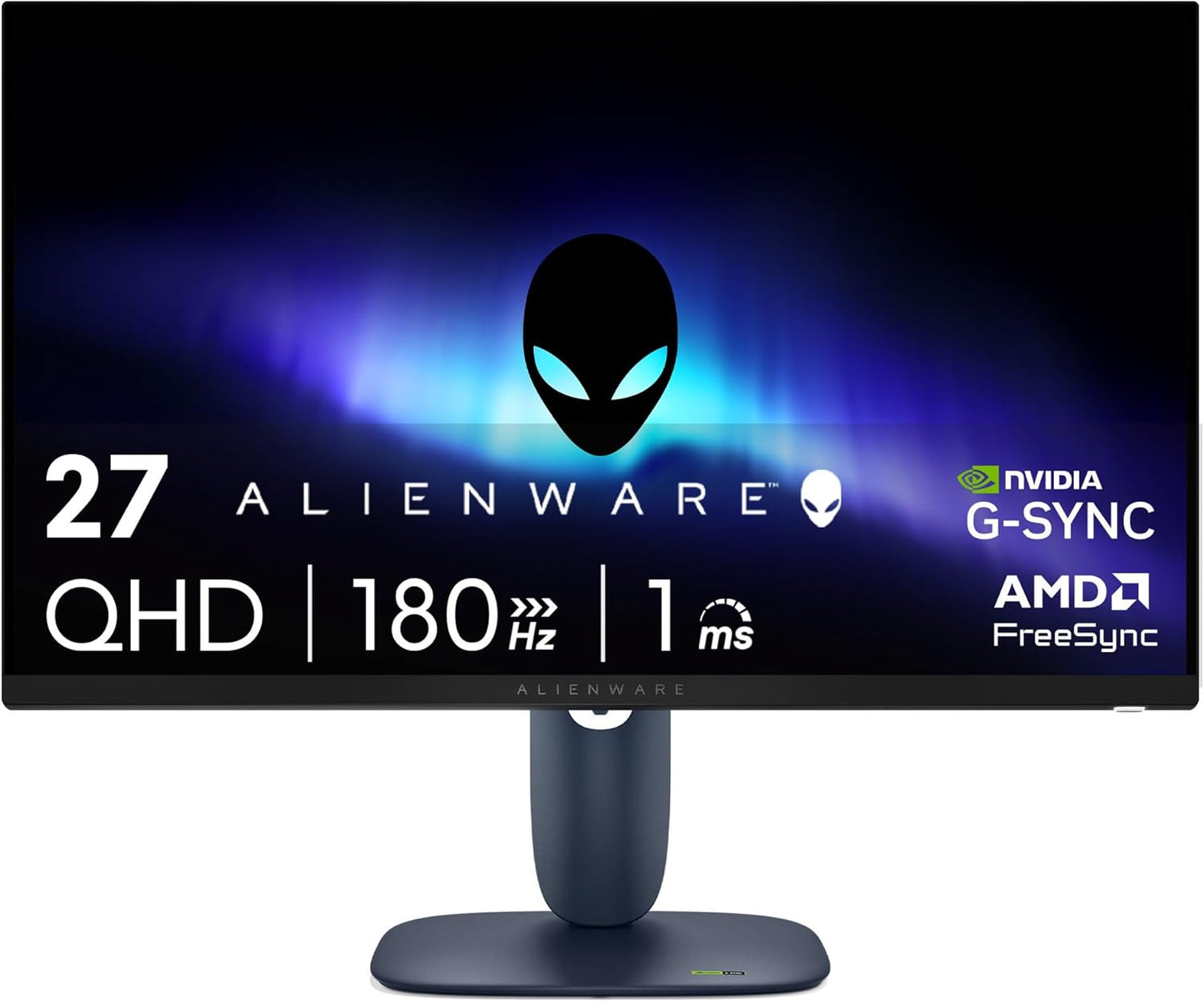 Alienware 34 Curved Gaming Monitor – AW3425DWM - 34-inch WQHD 180Hz 1ms Display, 1500R, AMD FreeSync Premium, VESA AdaptiveSync.