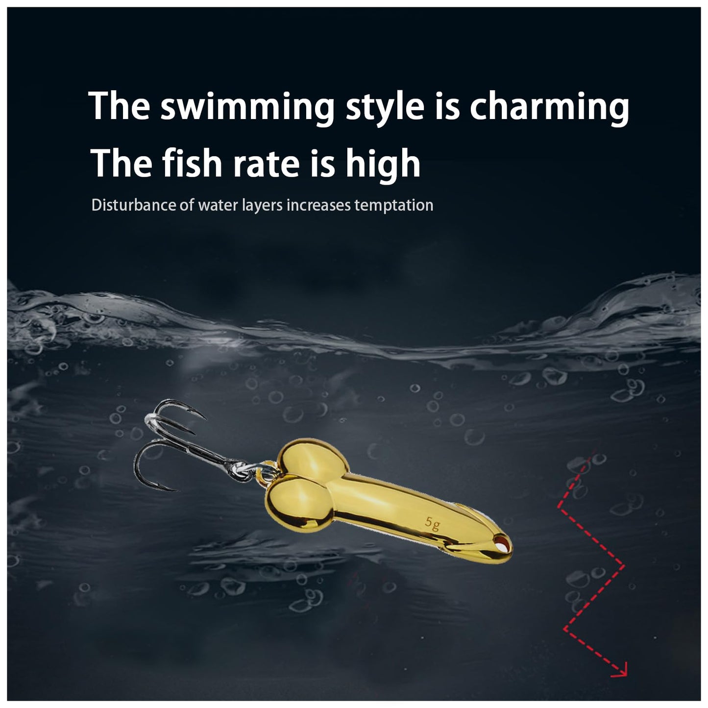 4Pcs Funny Fishing Lures,Special Shaped Hard Metal Sequin Fishing Jigs Baits,Top Water Bass Fishing Lures,Spinner Baits for Bass Fishing Gear,Fishing Hook Gift for Fishing Lovers