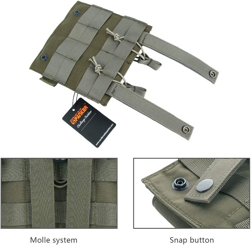 EXCELLENT ELITE SPANKER Single/Double/Triple Open Top Molle Mag Pouch AK Magazine Pouch for AK47 AK74 AR-15 Pmags Magazine
