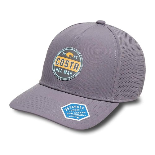 Costa Prado Performance Hat Charcoal Gray