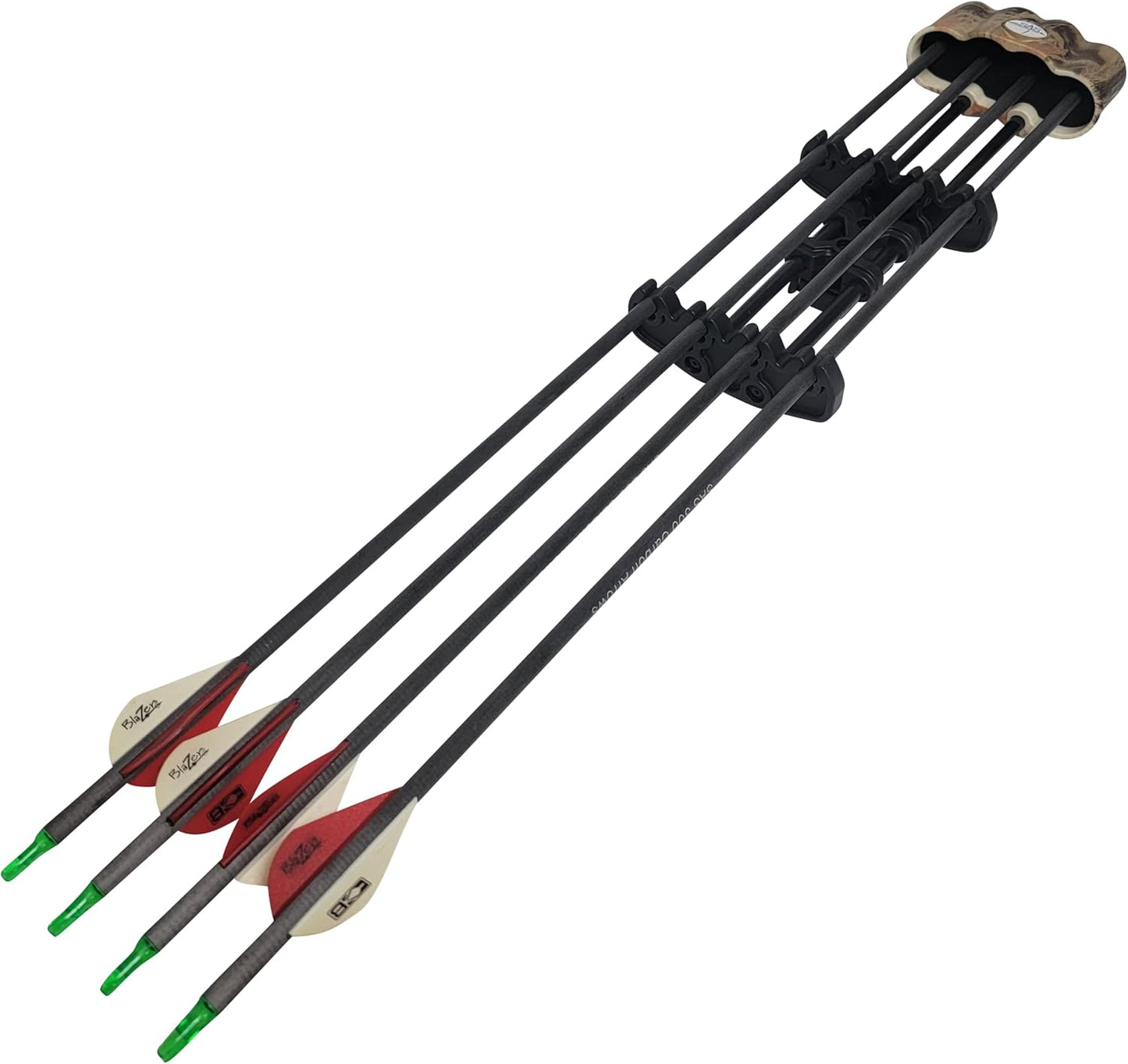 4-Arrow Quick Release Aluminum Bow Quiver - SAS Compact Design