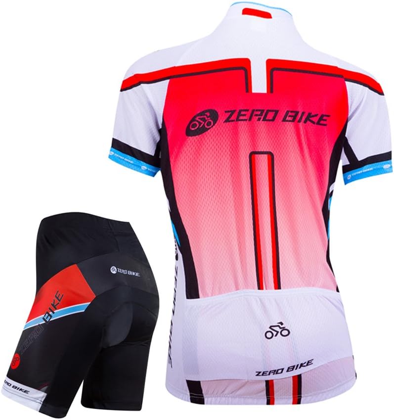 ZEROBIKE® Women's Short Sleeve Cycling Jersey Jacket Cycling Shirt Quick Dry Breathable Mountain Clothing Bike Top