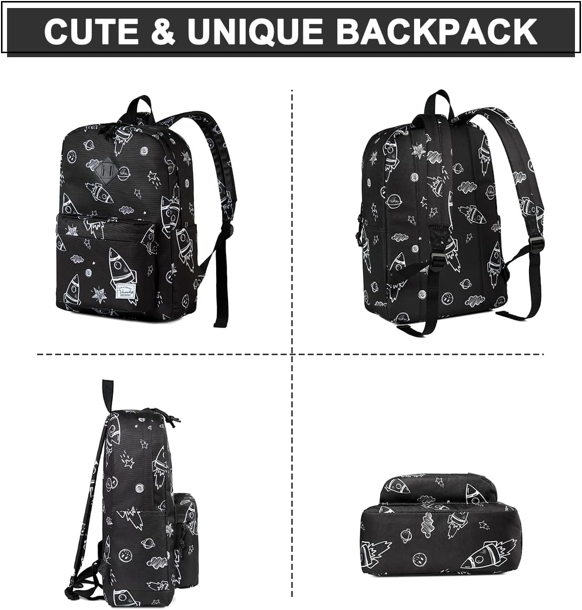 VASCHY Backpacks Handbags, Lavender, M
