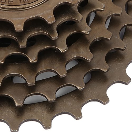 Haofy Freewheel Cassette Sprocket 6 Speed 14T 28T Mountain Replacement Accessory, 7 Speed Freewheel, 6 Speed Freewheel