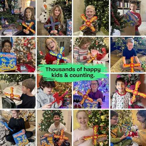 Boomerang for Kids - It Really Does Fly Back - Fun & Easy to Use Gifts for Boys & Girls - Best Toys for Ages 8-13 Gift Idea - Soft Foam Design Stocking Stuffers for Kids 6 7 8 9 10+ Year Old Boy Gifts