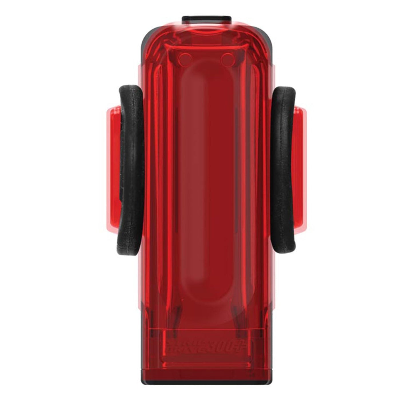 LEZYNE Strip Drive Bicycle USB Rechargeable IPX7 Waterproof Red LED Rear Light w/Multiple Solid & Flash Modes | Silicone Rubber Mounting Strap Included, Black, 300 Lumens/USB-C