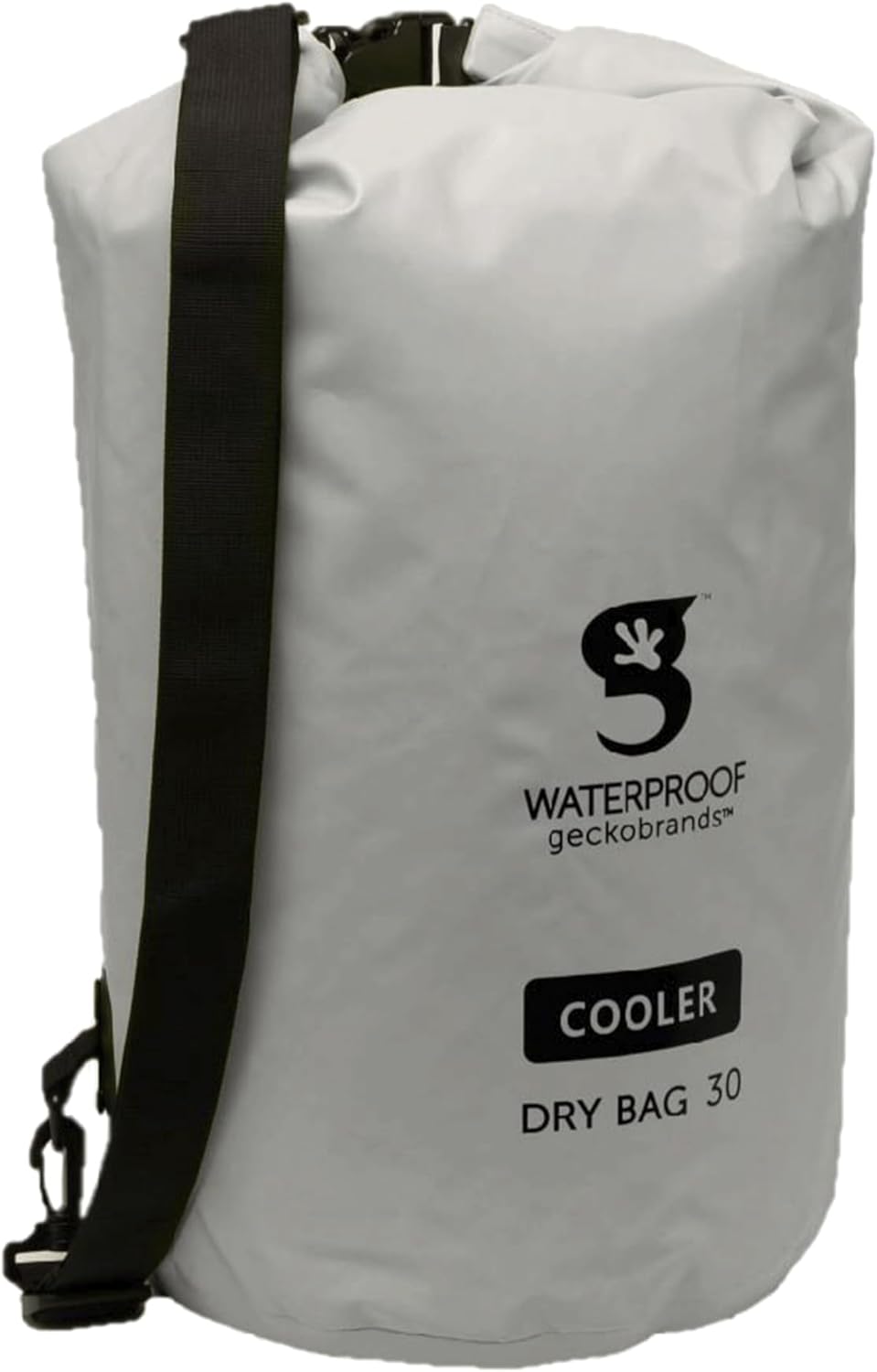 geckobrands 30L Dry Bag Cooler - Holds 24 Cans or 18 Bottles - Dry Bag Backpack, Perfect for Outdoor Activities