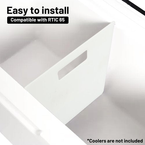 Omoojee Cooler Divider Compatible with RTIC 65 Gallon Coolers, Cutting Board, Keep Your Cooler Organized, 1 Pack