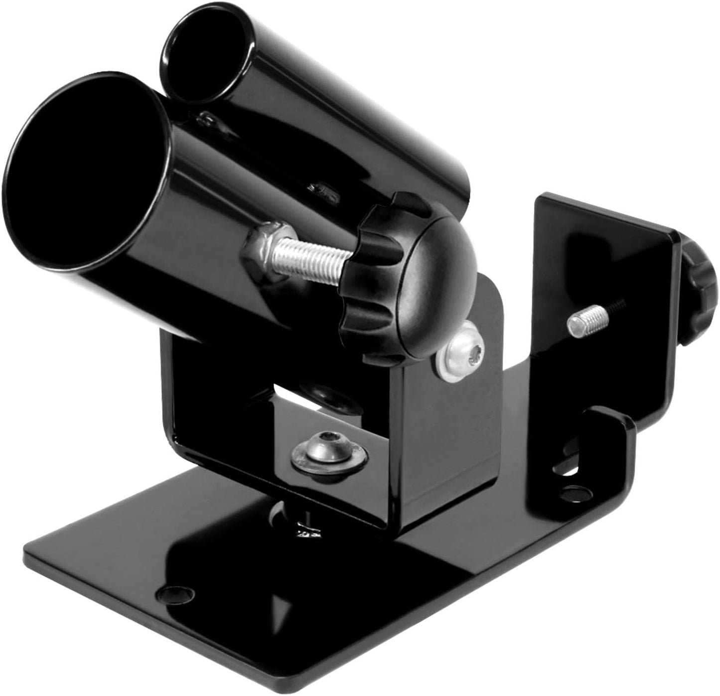 Yes4All Deluxe T-Bar Row Platform – Full 360° Swivel & Easy to Install – Fits 1” Standard and 2” Olympic Bars (8. Black - T-Bar Row Platform + Lock Jaw 1inch & 2inch)