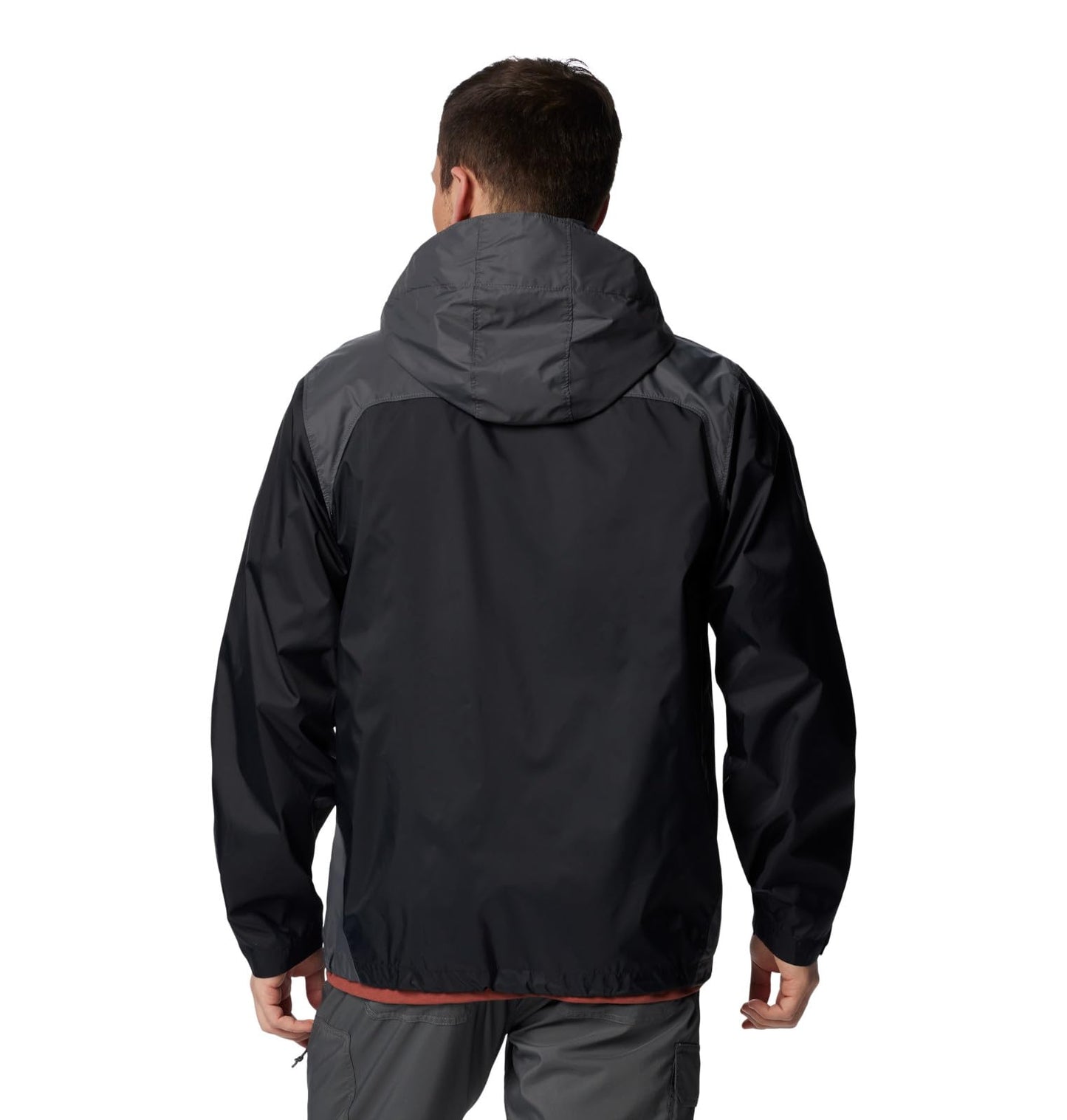 Columbia Men's Glennaker Lake Rain Jacket, Black/Grill, Medium